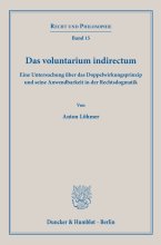 Das voluntarium indirectum