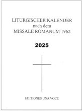 Liturgischer Kalender 2025 (una voce)